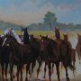 W galopie, olej na płótnie, 60cm x 120cm, 2006r. [RK35]